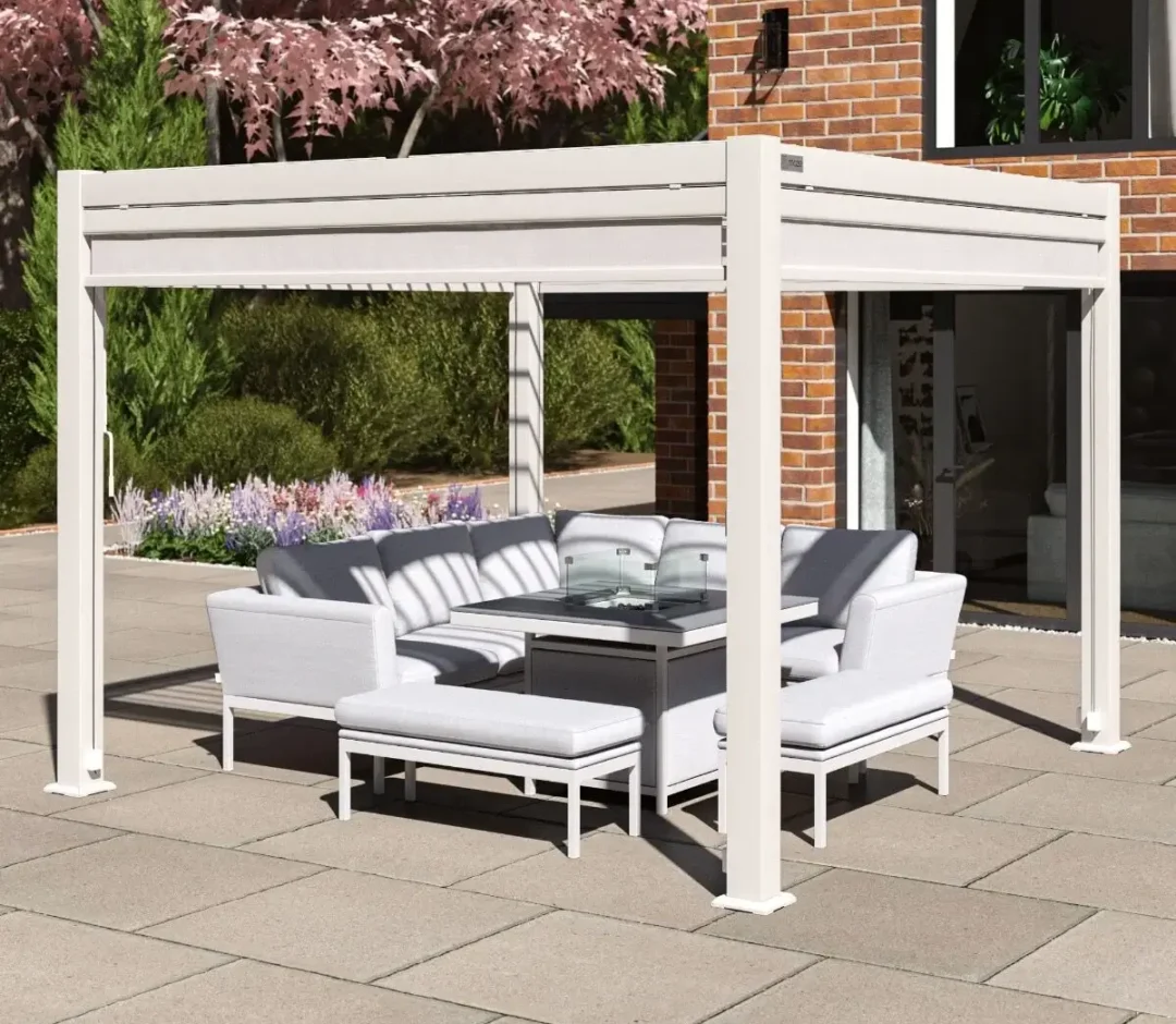 white-patio-pergola